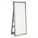  Signature Design by Ashley Evesen A8010379 Floor Standing Mirror with Storage IMAGE 2