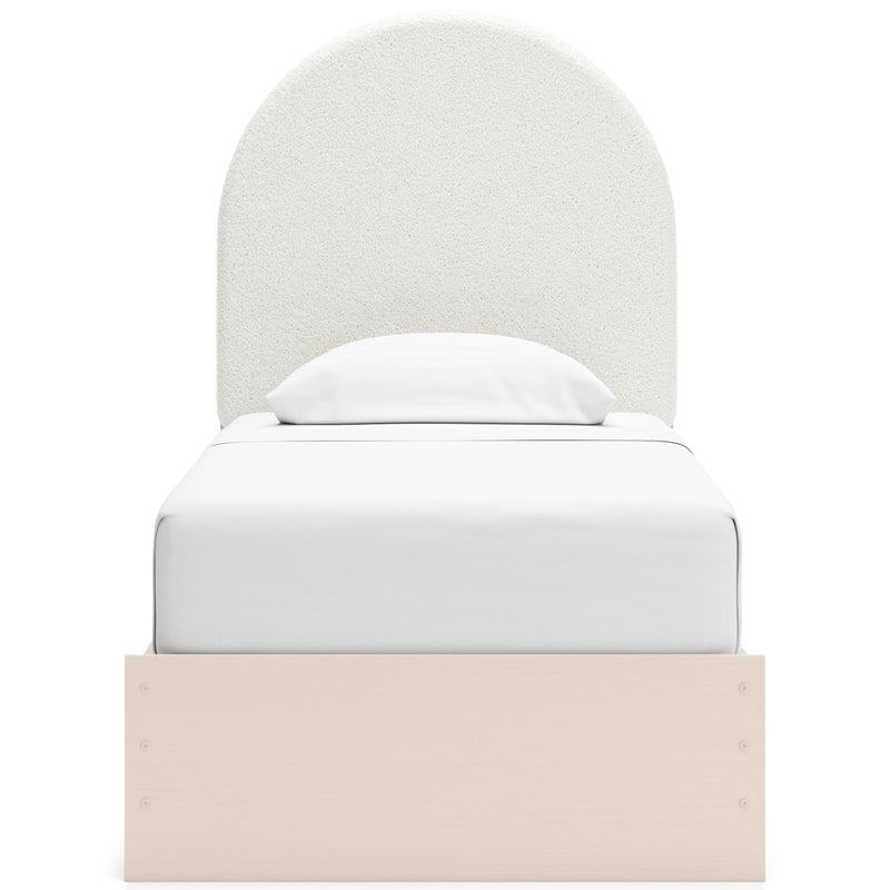 Signature Design by Ashley Wistenpine B1323B14 Twin Upholstered Panel Bed with Storage IMAGE 3