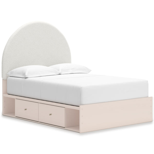 Signature Design by Ashley Wistenpine B1323B15 Full Upholstered Panel Bed with Storage IMAGE 1