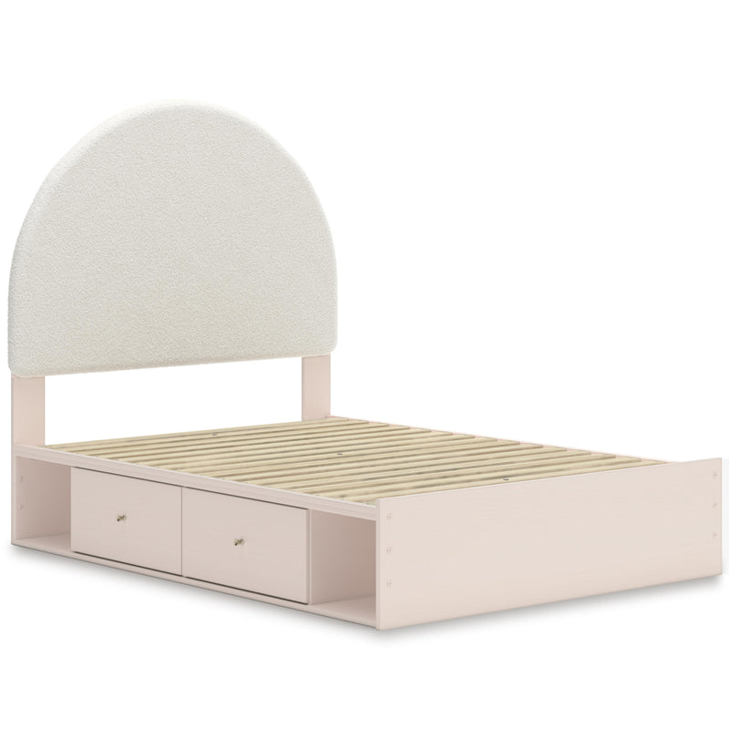 Signature Design by Ashley Wistenpine B1323B15 Full Upholstered Panel Bed with Storage IMAGE 8