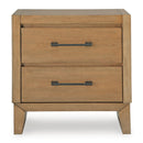  Signature Design by Ashley Sherbana B833-92 Two Drawer Night Stand IMAGE 3