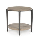  Signature Design by Ashley Dyonton T574-6 Round End Table IMAGE 2