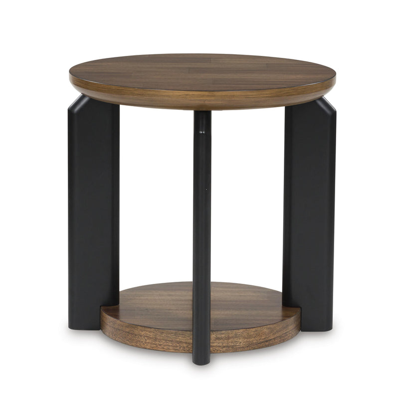  Signature Design by Ashley Kraeburn T624-6 Round End Table IMAGE 2