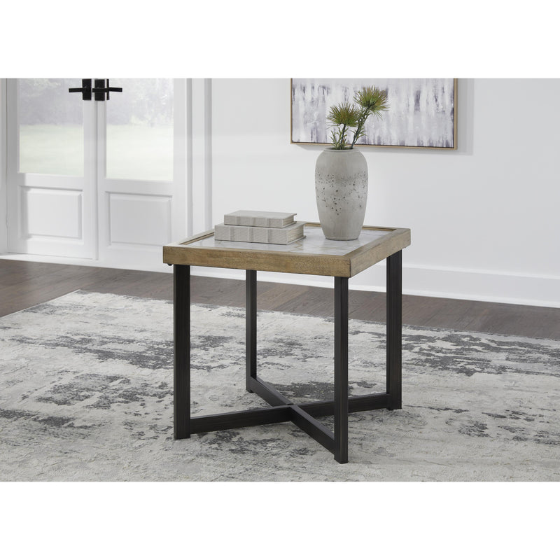  Signature Design by Ashley Montia T632-2 Square End Table IMAGE 5