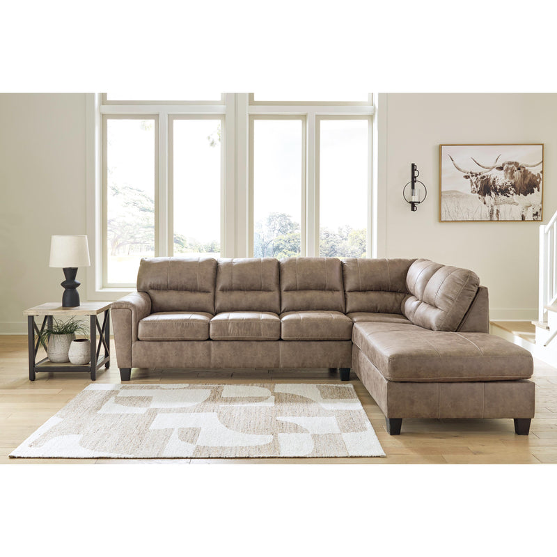  Signature Design by Ashley Navi 94004S2 2 pc Sectional Sofa Chaise IMAGE 4