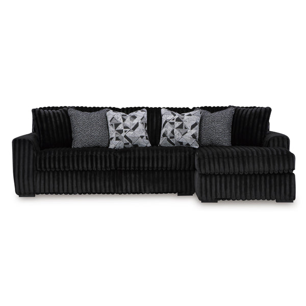 Signature Design by Ashley Midnight-Madness 98103S2 2 pc Sectional Sof