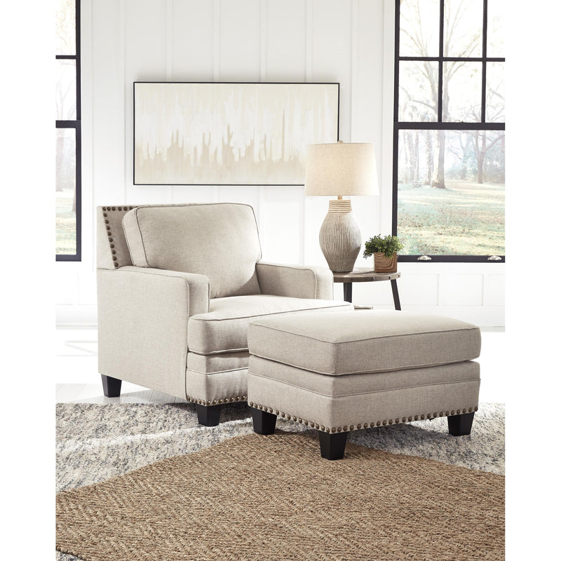 Benchcraft Claredon 15602U2 Chair and Ottoman IMAGE 1