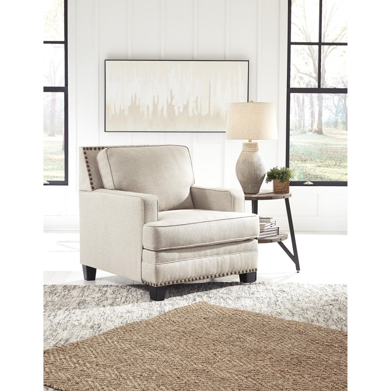 Benchcraft Claredon 15602U2 Chair and Ottoman IMAGE 2