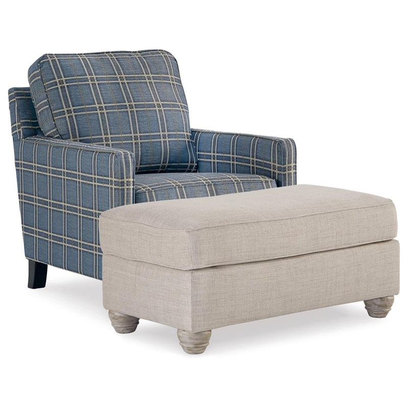 Benchcraft Traemore 27403U5 Accent Chair and Ottoman IMAGE 1