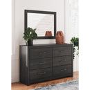 Signature Design by Ashley Hollivern B2108B1 Dresser and Mirror IMAGE 6