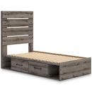 Signature Design by Ashley Graystorm B2405B18 Twin Panel Storage Bed IMAGE 7