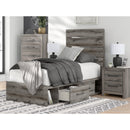 Signature Design by Ashley Graystorm B2405B19 Twin Panel Bed with Storage IMAGE 9