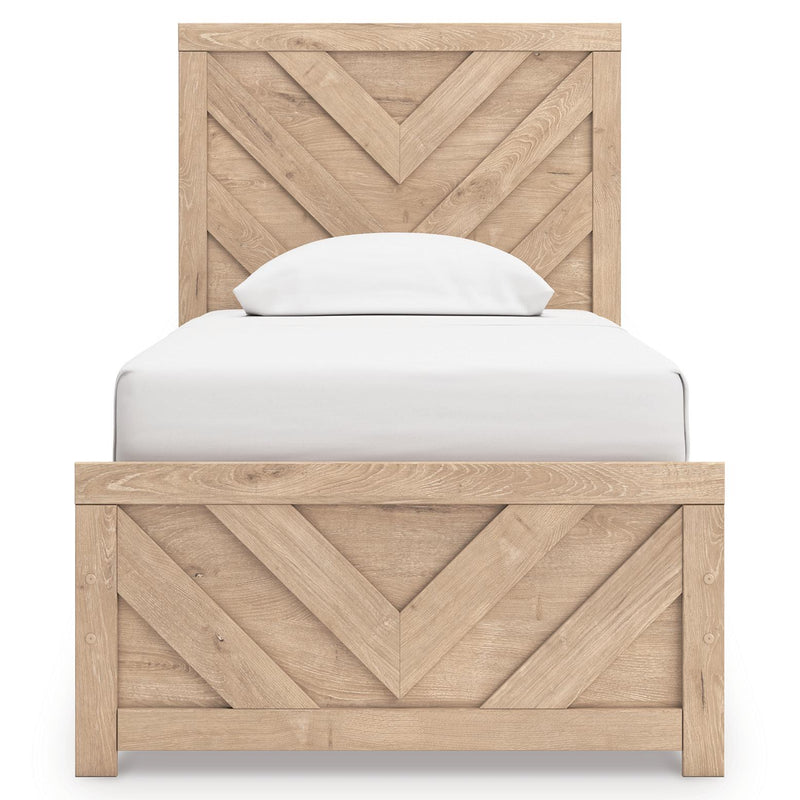 Signature Design by Ashley Sanginlane B3787B2 Twin Panel Bed IMAGE 2