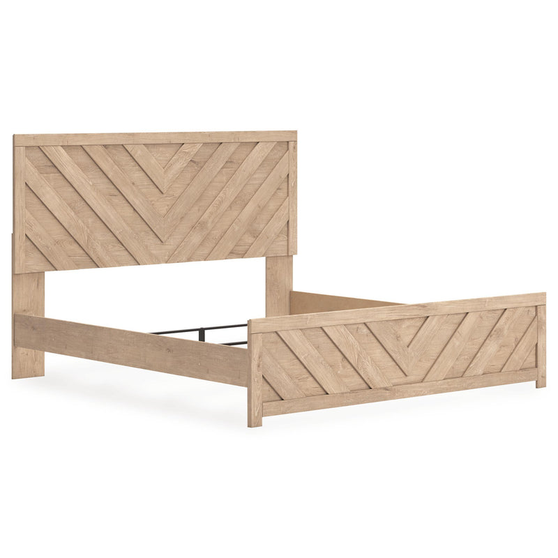 Signature Design by Ashley Sanginlane B3787B8 King Panel Bed IMAGE 5