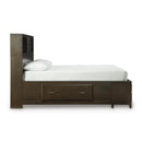 Signature Design by Ashley Vanmore B479B2 Queen Storage Bed IMAGE 4