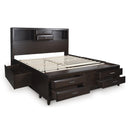 Signature Design by Ashley Vanmore B479B7 California King Storage Bed IMAGE 2