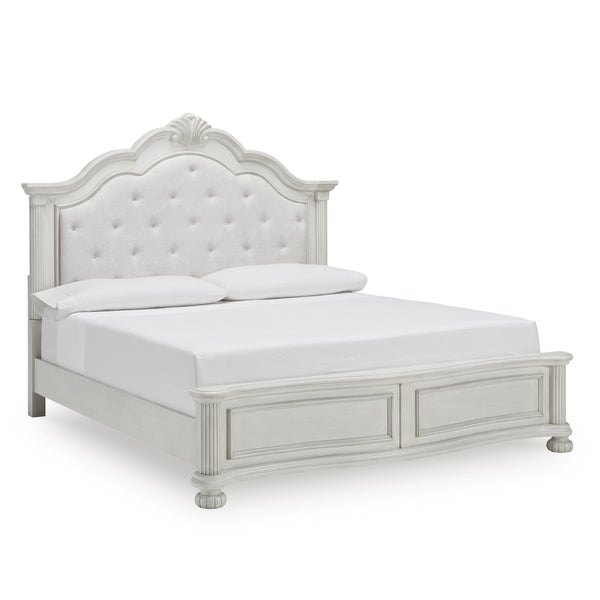 Benchcraft Montelaine B795B7 California King Upholstered Panel Bed IMAGE 1