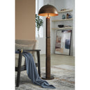  Signature Design by Ashley Wendfield L208431 Metal Floor Lamp IMAGE 2