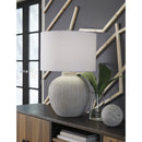  Signature Design by Ashley Calbert L235824 Poly Table Lamp IMAGE 2