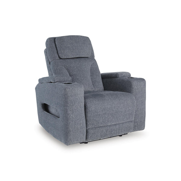  Signature Design by Ashley Studio Cave PC4980213 Power Recliner with Adjustable Headrest IMAGE 1