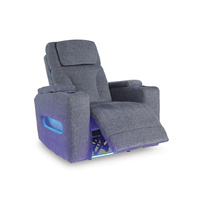  Signature Design by Ashley Studio Cave PC4980213 Power Recliner with Adjustable Headrest IMAGE 2