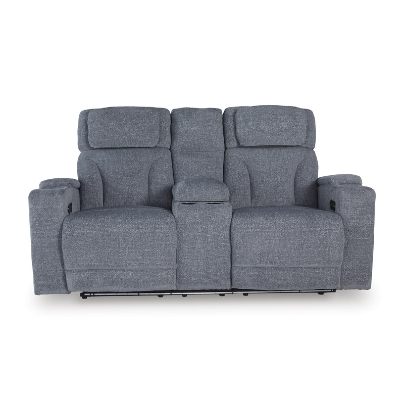  Signature Design by Ashley Studio Cave PC4980218 Power Reclining Loveseat with Console and Adjustable Headrest IMAGE 3