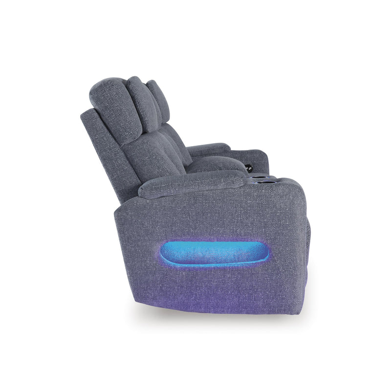  Signature Design by Ashley Studio Cave PC4980218 Power Reclining Loveseat with Console and Adjustable Headrest IMAGE 4