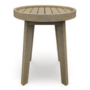  Signature Design by Ashley Marina Sun PCP204-706 Round End Table IMAGE 2