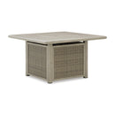  Signature Design by Ashley Cliff Trails PCP690-772 Square Fire Pit Table IMAGE 1
