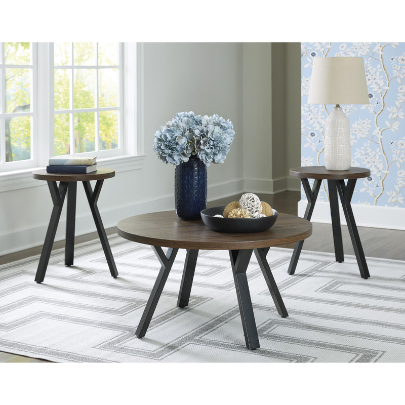  Signature Design by Ashley Elbrynn T153-13 Occasional Table Set IMAGE 3