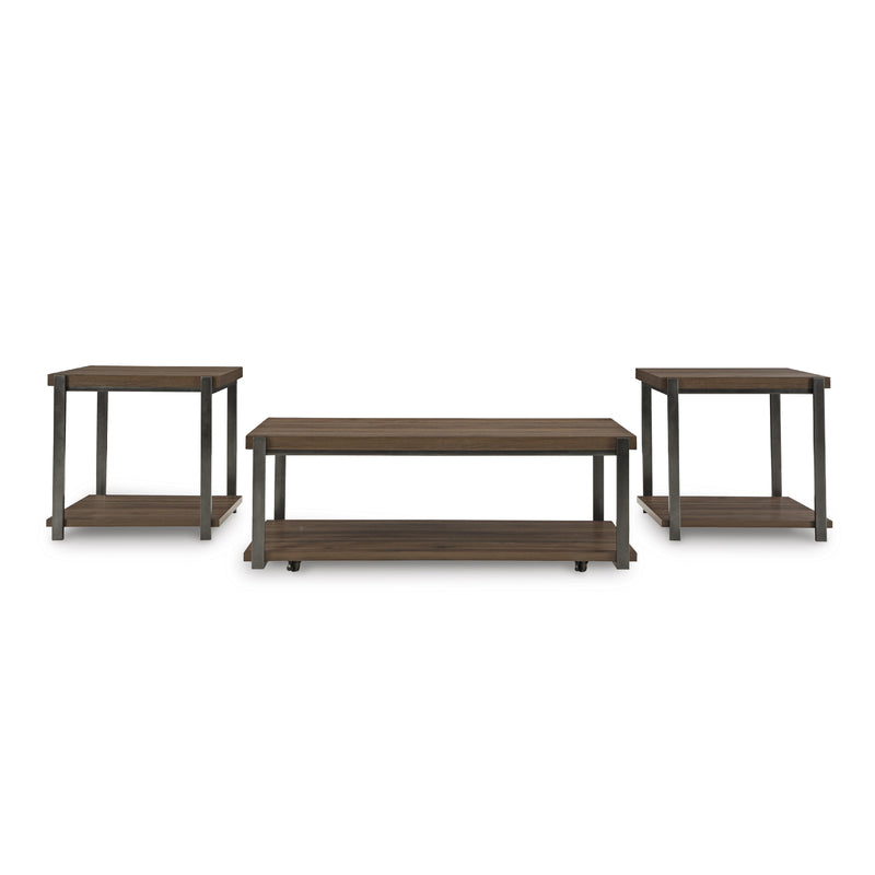  Signature Design by Ashley Trindwick T381-13 Occasional Table Set IMAGE 2