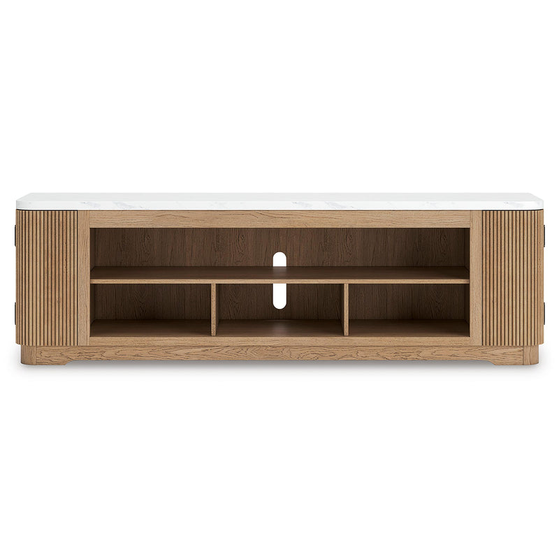  Signature Design by Ashley Camdill W808-68 XL TV Stand with Fireplace Option IMAGE 3