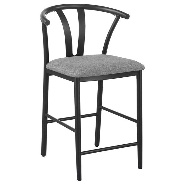 Coaster Furniture Dolman 105549 Counter Height Dining Side Chair - Grey IMAGE 1