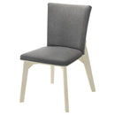  Coaster Furniture Biloxi 108682 Upholstered Dining Side Chair - Grey IMAGE 4