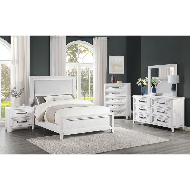 Coaster Furniture Marielle 224842 2-Drawer Nightstand Bedside Table - Distressed White IMAGE 12