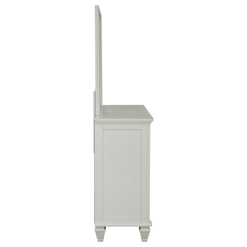 sandy beach dresser Sandy Beach 11-drawer Dresser Cream White Coaster
