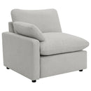 Coaster Furniture Collins 609560P Modular Power Reclining Sectional Sofa Set - Grey IMAGE 9