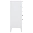 Coaster Furniture Bexhill 223475 8-drawer Chest of Drawers - White IMAGE 8