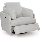 Signature Design by Ashley Alainmont Next-Gen Nuvella A3000739 Swivel Power Recliner IMAGE 2