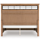 Signature Design by Ashley Taffenbrook B849B4 King Panel Storage Bed IMAGE 5