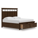 Signature Design by Ashley Taffenbrook B849B5 California King Panel Storage Bed IMAGE 2