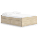  Signature Design by Ashley Onita EB9632B14 Full Platform Bed with 2 Side Storage IMAGE 1