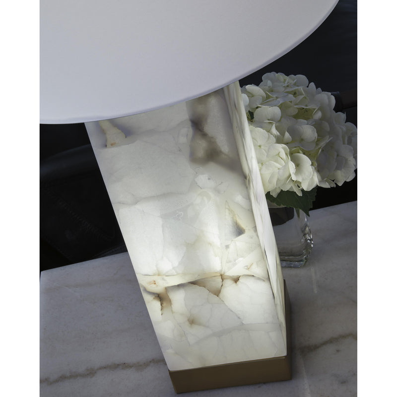  Signature Design by Ashley Linderfield L429094 Alabaster Table Lamp IMAGE 3