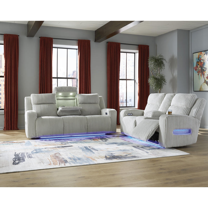 Signature Design by Ashley Forest Lake PC6420315 Power Reclining Sofa with Adjustable Headrest IMAGE 14