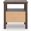  Signature Design by Ashley Pamytta PCB2614-91 One Drawer Night Stand IMAGE 4