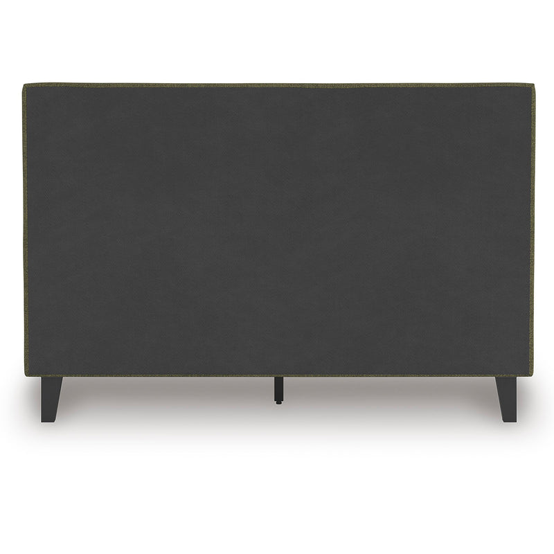 Signature Design by Ashley Chirason PCB3367-81 Queen Upholstered Bed with Roll Slats IMAGE 4