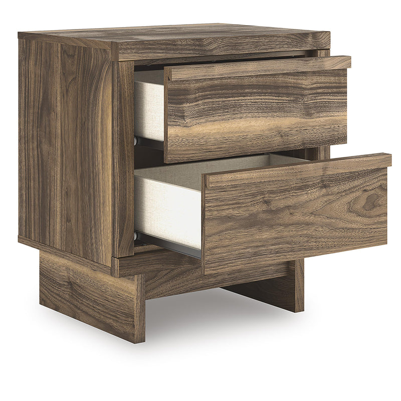 Signature Design by Ashley Chirason PCB3367-92 Two Drawer Night Stand IMAGE 2