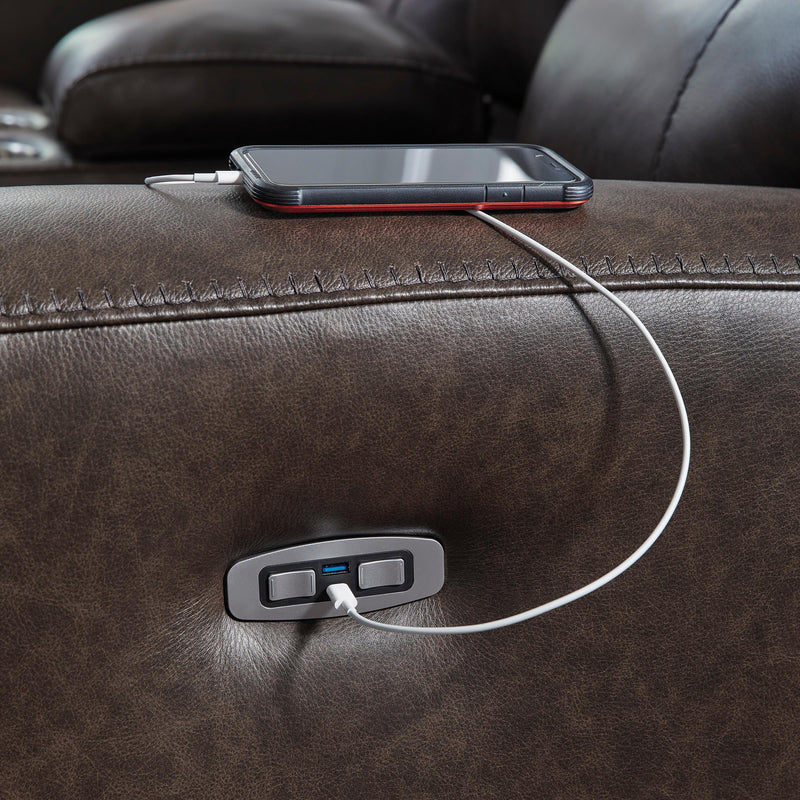  Signature Design by Ashley Crossplex PCU6450615 Power Reclining Sofa with Adjustable Headrest IMAGE 9