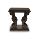  Signature Design by Ashley Maylee T647-2 Square End Table IMAGE 3