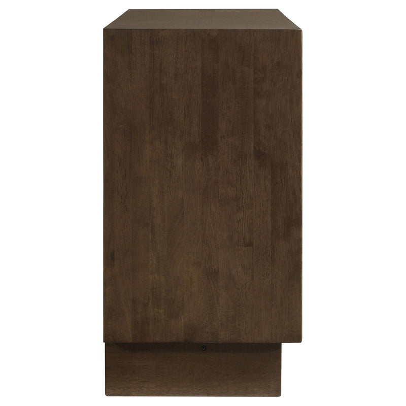 Coaster Furniture Glenwood 225013 6-Drawer Dresser Cabinet - Warm Brown IMAGE 8